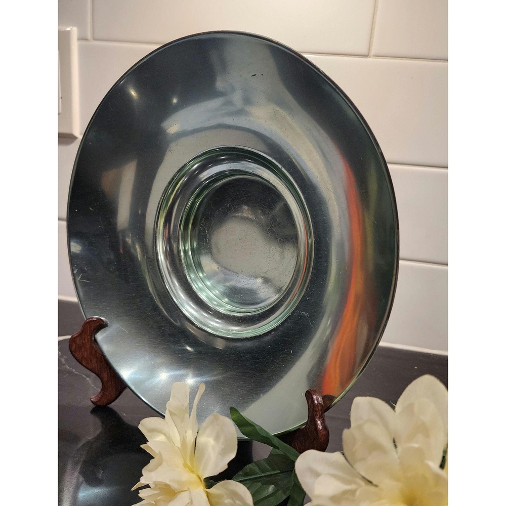 Vintage Kaymet Aluminium Serving Plate Made in England Mid Century Metal Platter